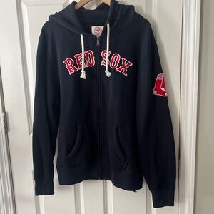 47 Brand Red Sox Zip-Up hoodie navy blue sz XL